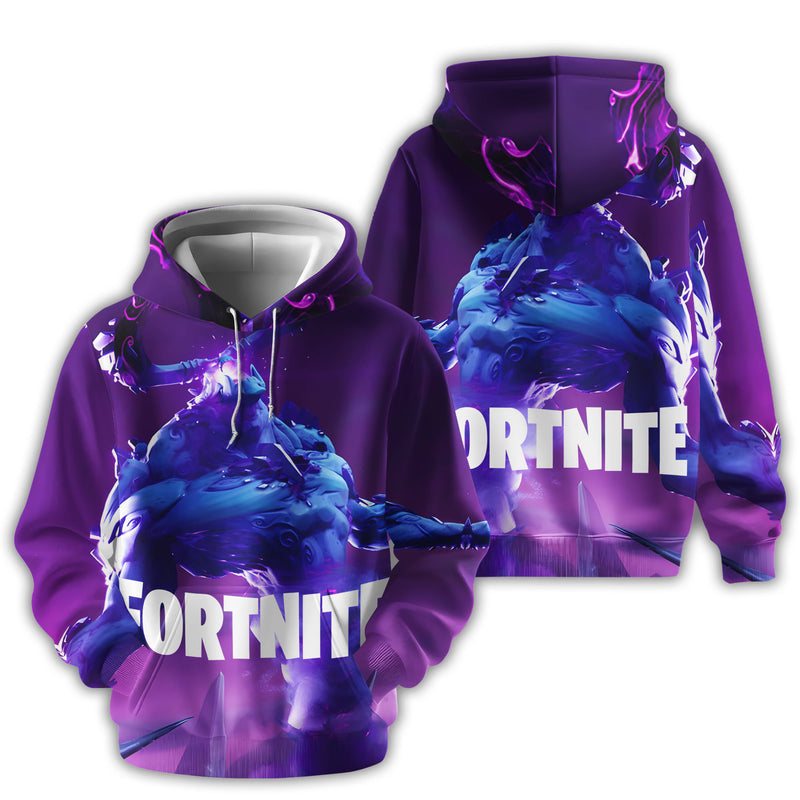 Fortnite Hoodies – Fortnite Season 7 New Hero Character Legendary 3D Hoodie