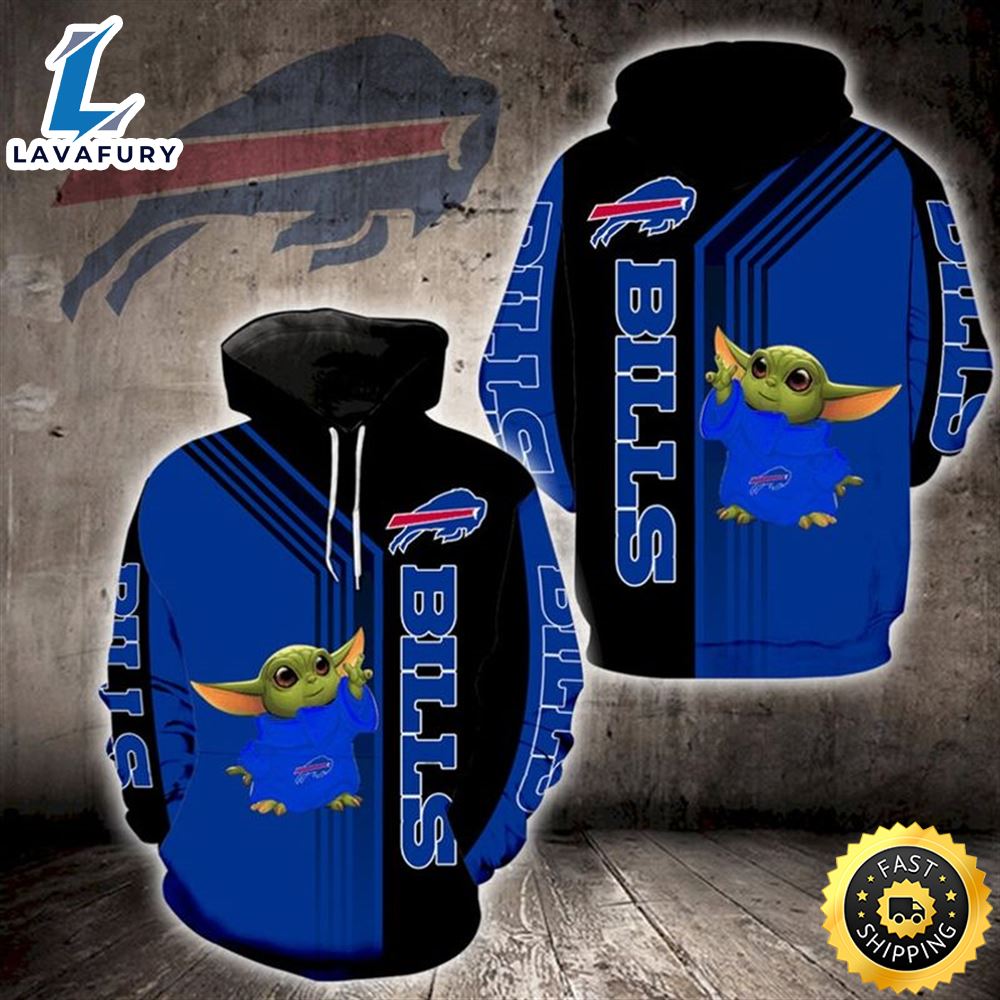 Buffalo Bills Yoda Full Print 3d Hoodie All Over Print Buffalo Bills Gifts For Him