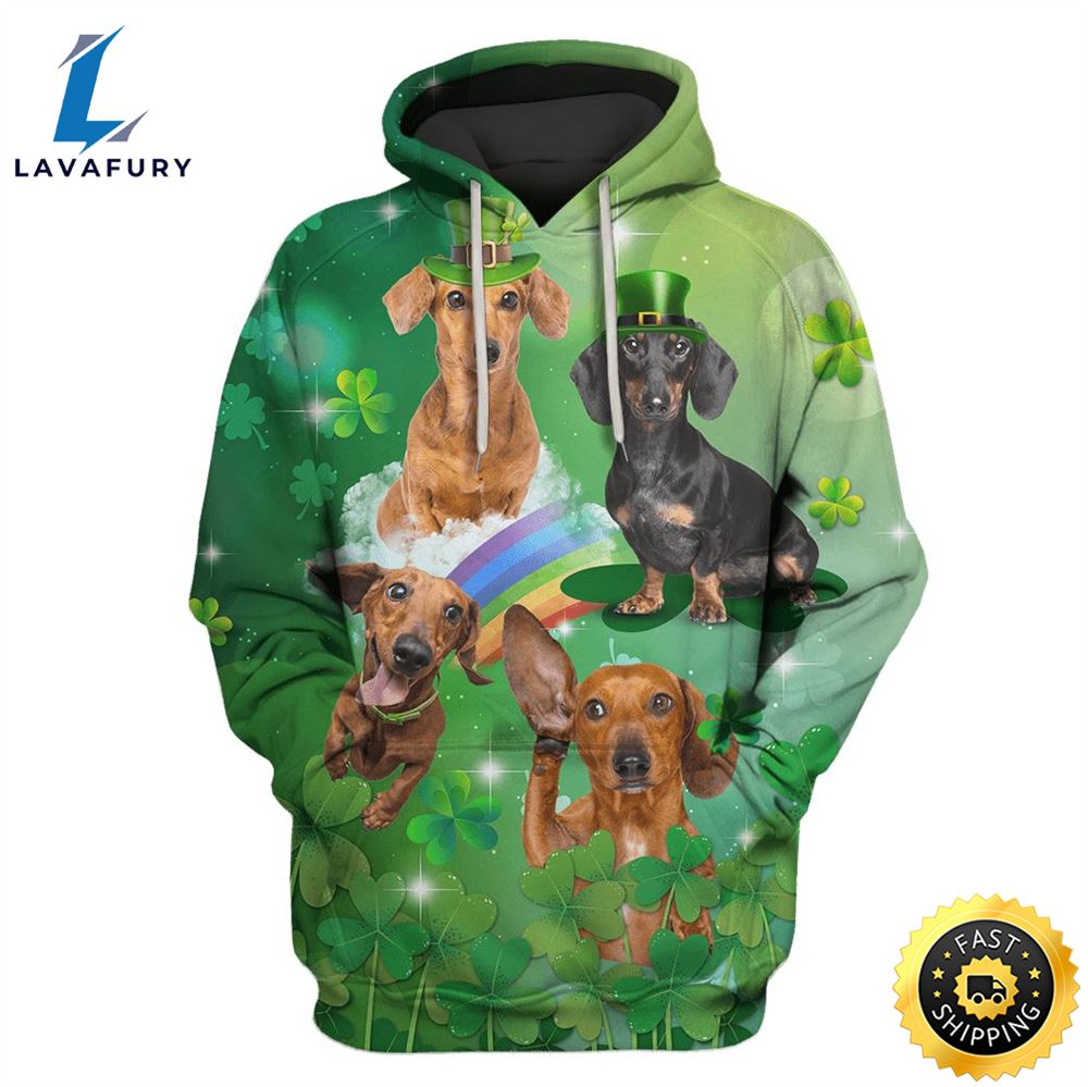 Cute Dachshund Custom T-Shirt - Hoodies Apparel