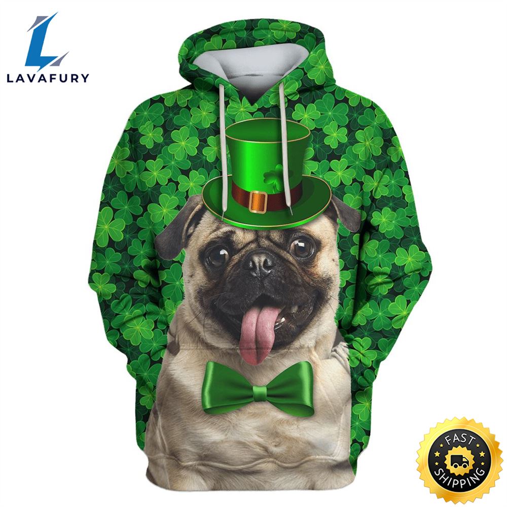 Cute Pug Custom T-shirt - Hoodies Apparel_7305
