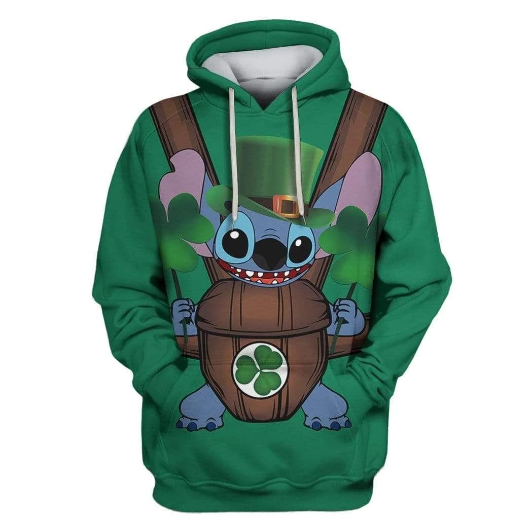 Irish St Patrick’s Day Stitch All Over Print Hoodie