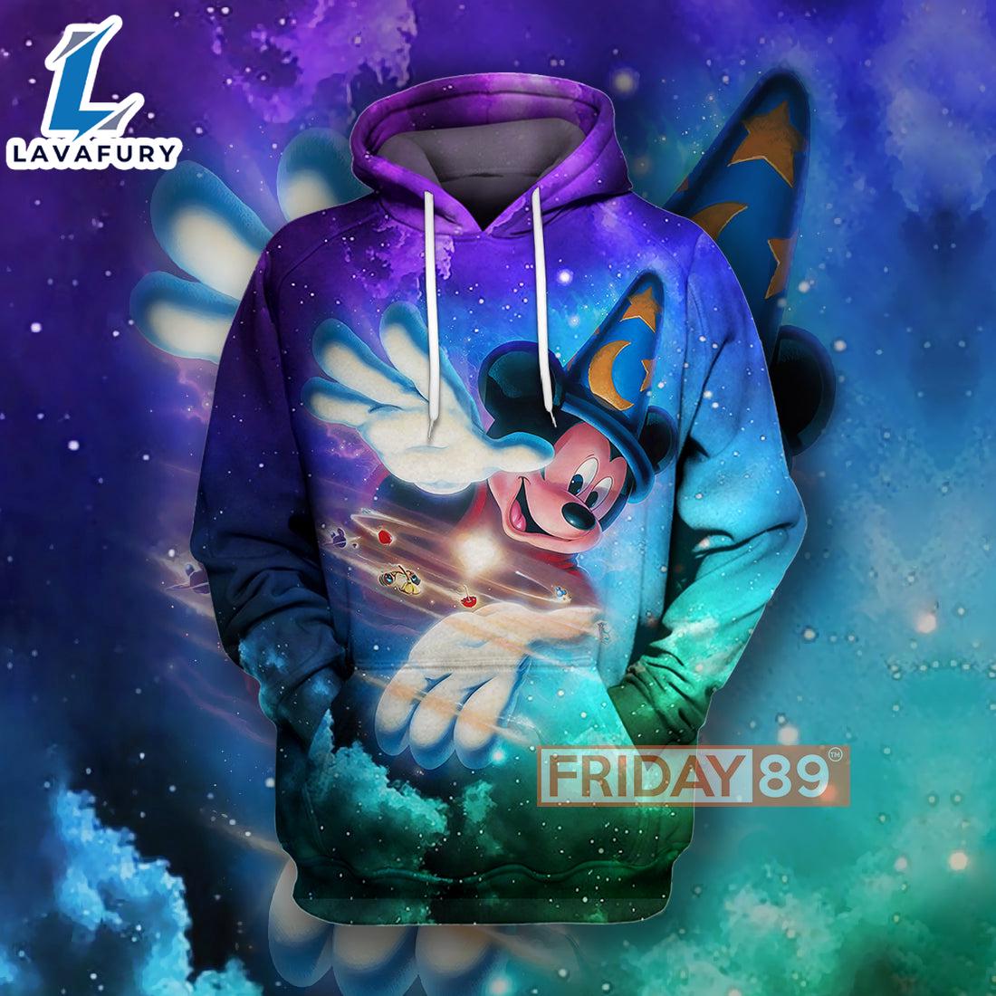 Magical Witchcraft Mickey Disney T-shirt Awesome DN Dumbo Hoodie