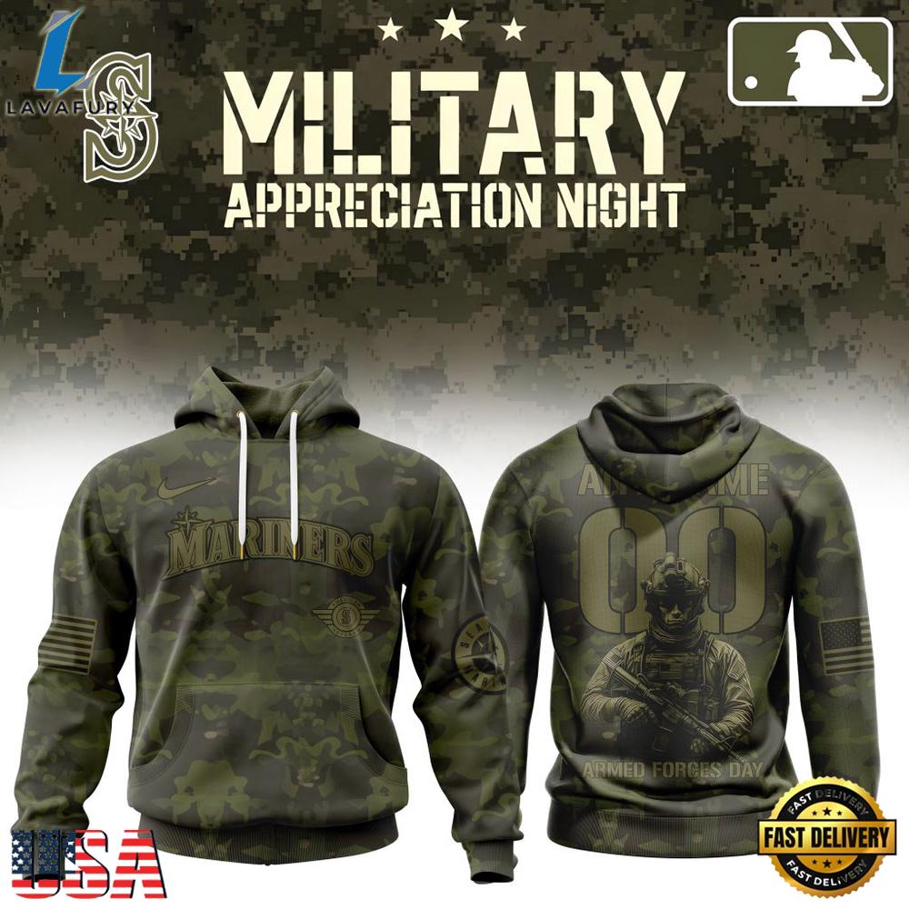 MLB Seattle Mariners Military Appreciation Month T Shirt, Hoodie, Sweatshirt