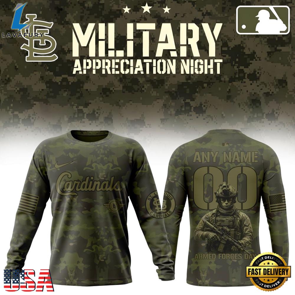 MLB St. Louis Cardinals Military Appreciation Month T Shirt, Hoodie, Sweatshirt