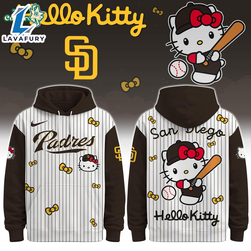 San Diego Padres Hello Kitty Special Edition Fan Hoodie For Man And